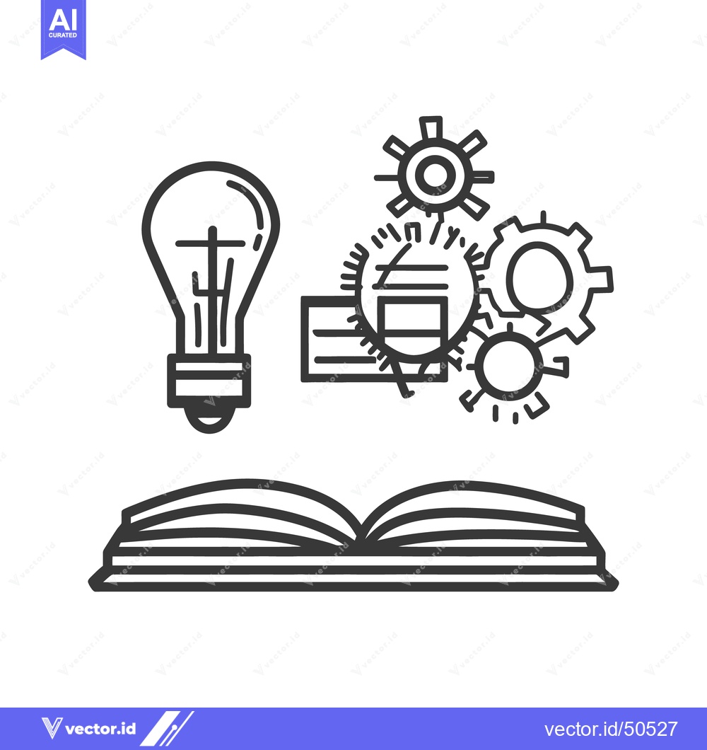 Premium Vector dari A symbolic illustration of ideas and creative processes