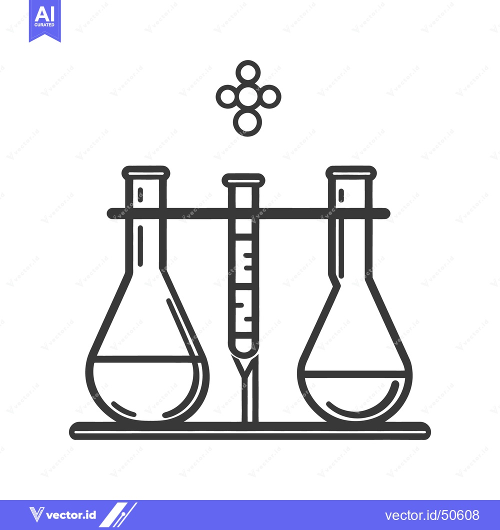 Premium Vector dari Laboratory equipment is prepared for chemical experiments and testing
