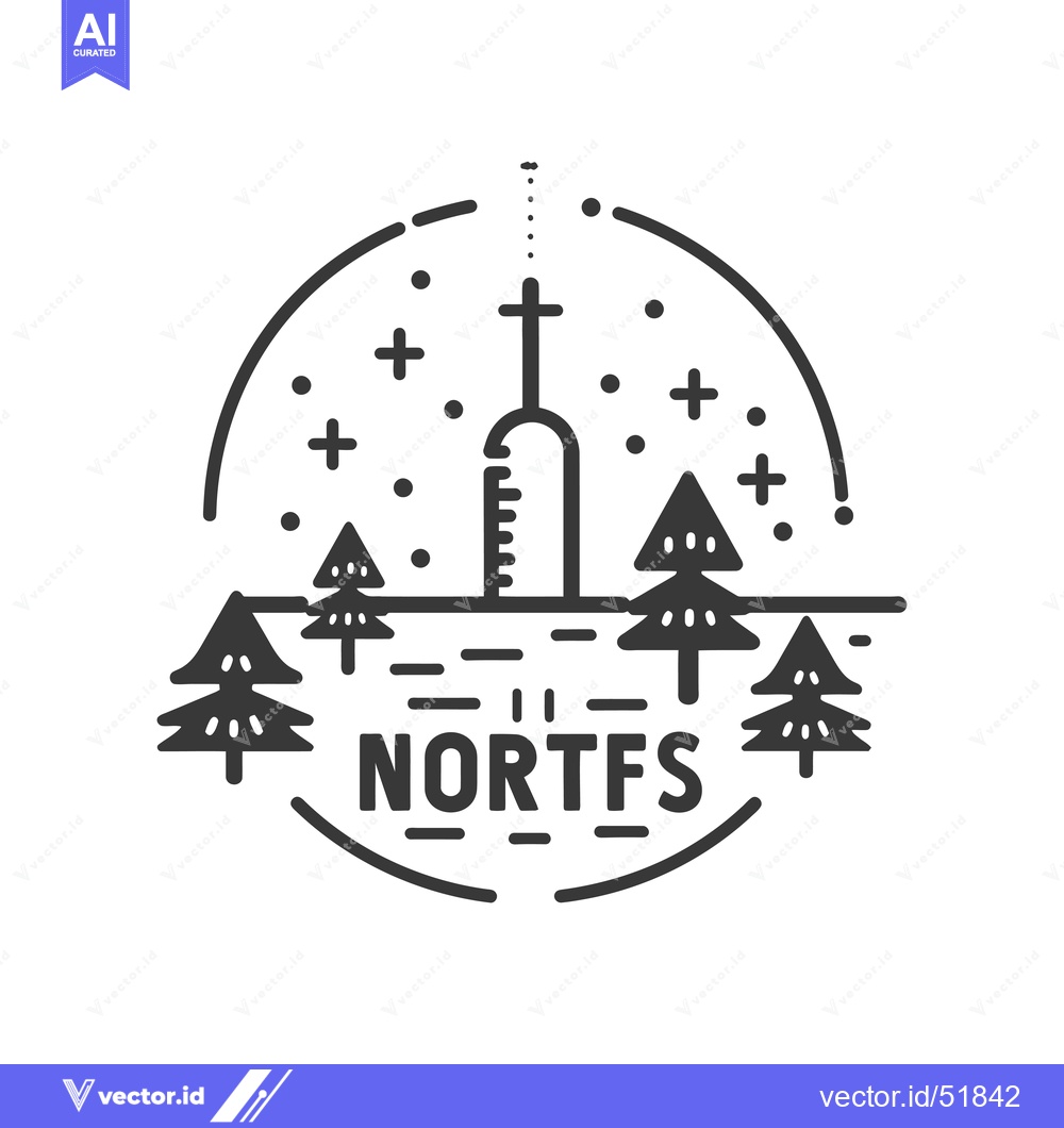Premium Vector of Line Art Illustration of a Church with Cross and Trees Surrounded by a