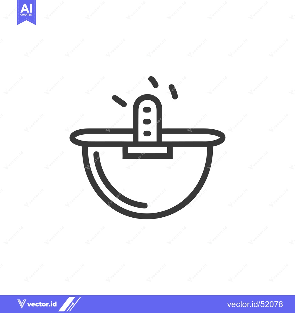 Premium Vector of Line Art Illustration of a Dome with a Light on Top
