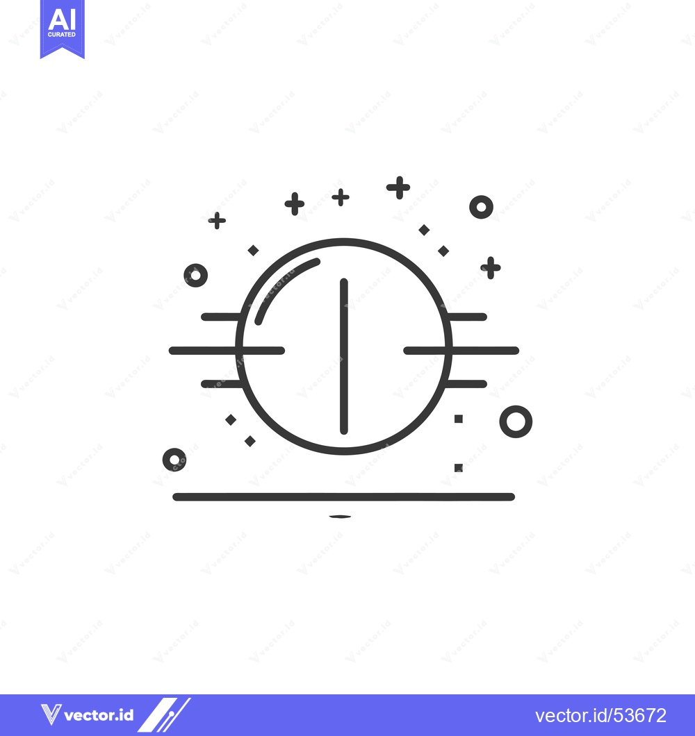Premium Vector dari Line Art Illustration of a Pill with a Line Through it