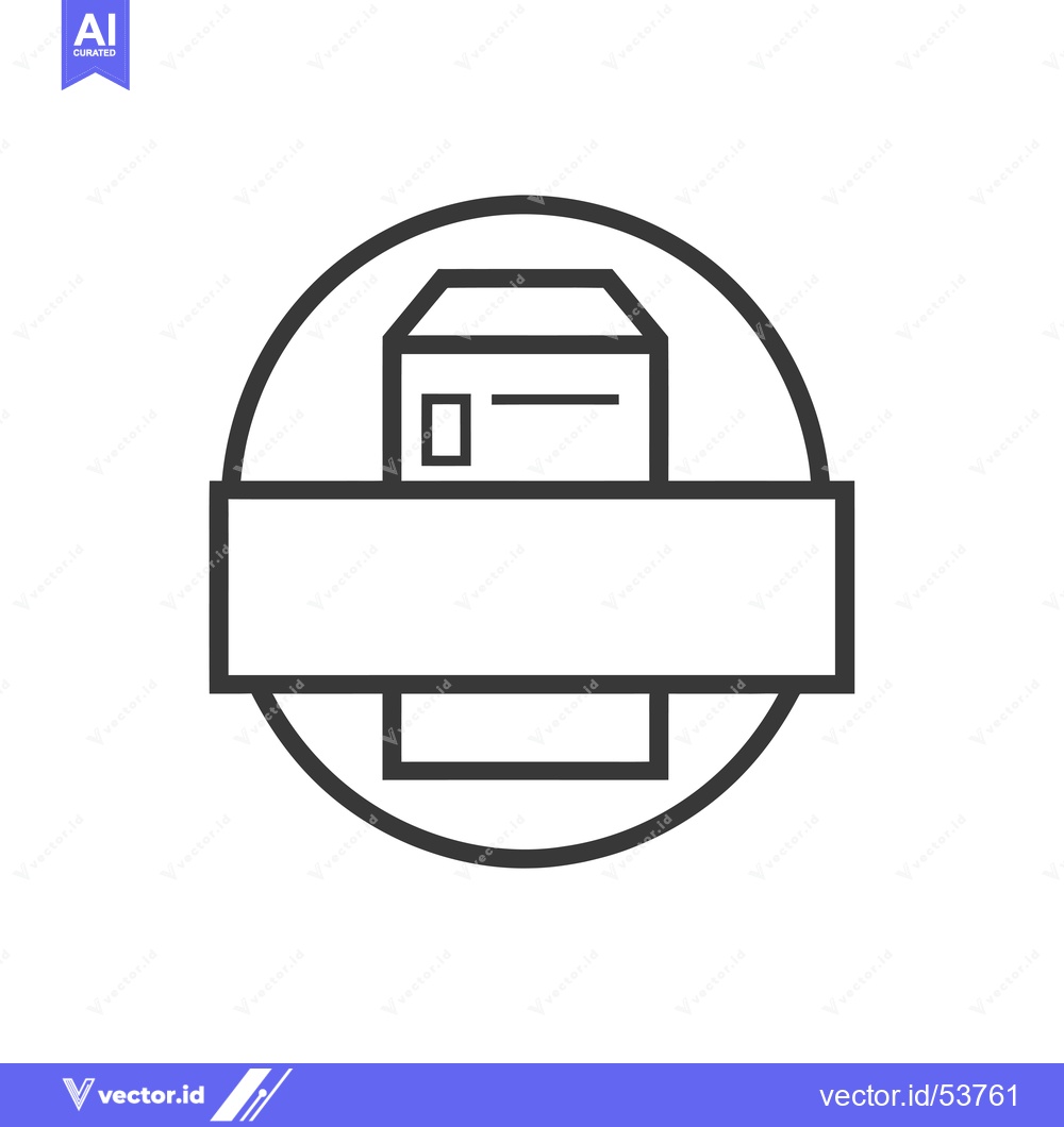 Premium Vector dari Line Art Illustration of a Printer with Paper Inside