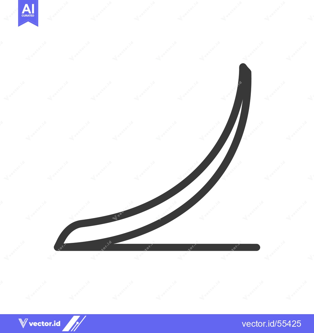 Premium Vector dari Minimalist Line Art: Abstract Curve and Straight Line Design on White
