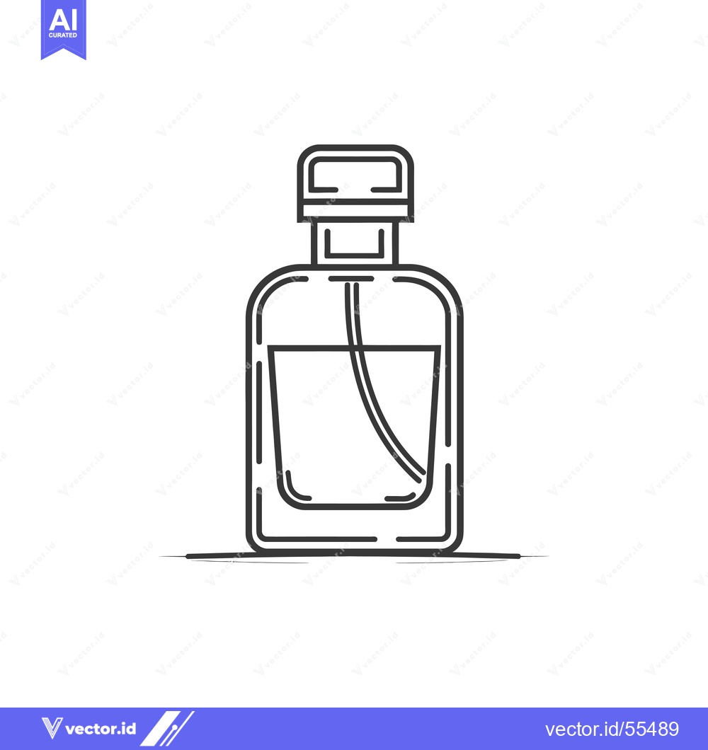Premium Vector of Line drawing illustration of a spray bottle
