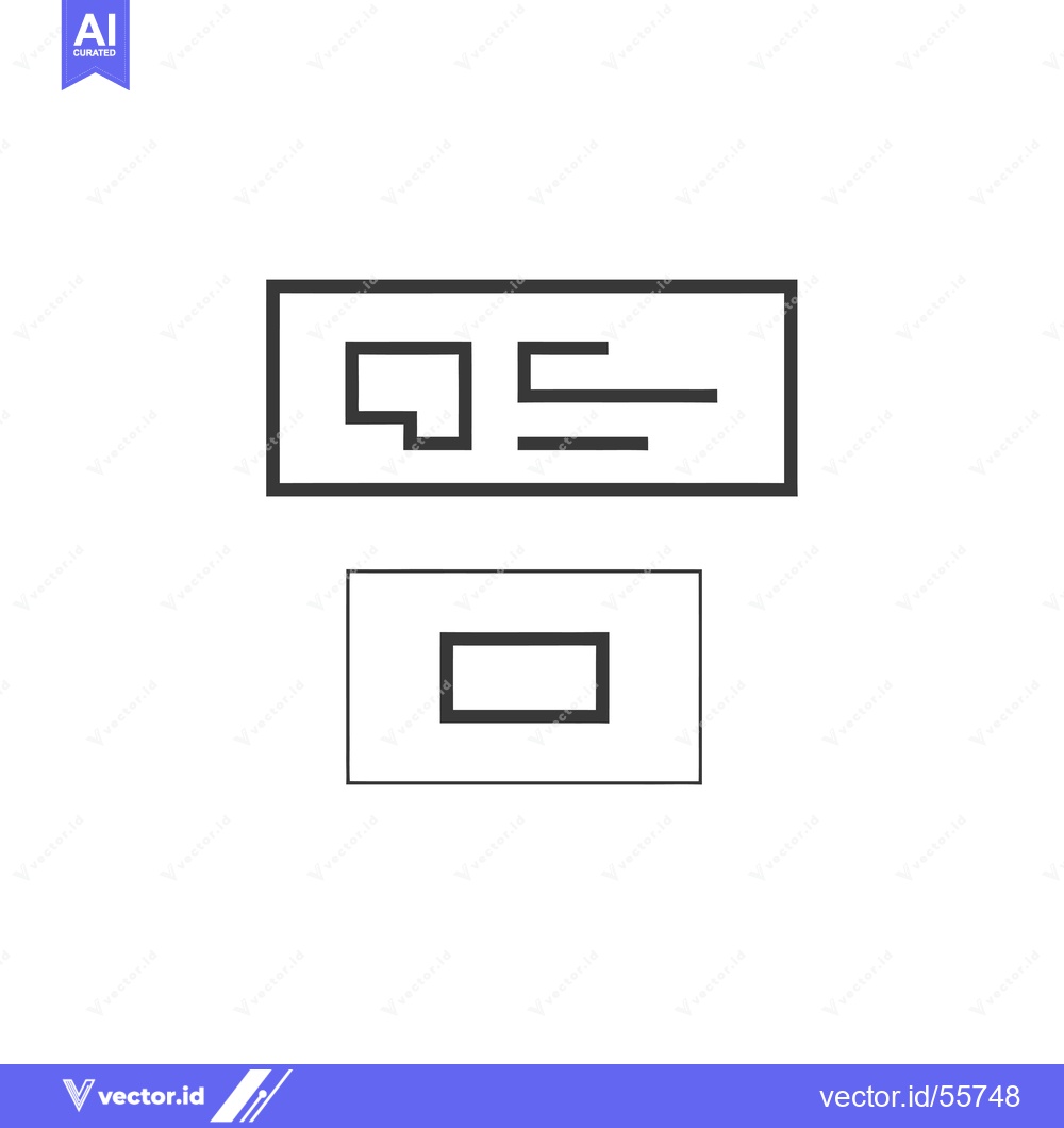 Premium Vector dari Line Drawing of a Credit Card and Envelope