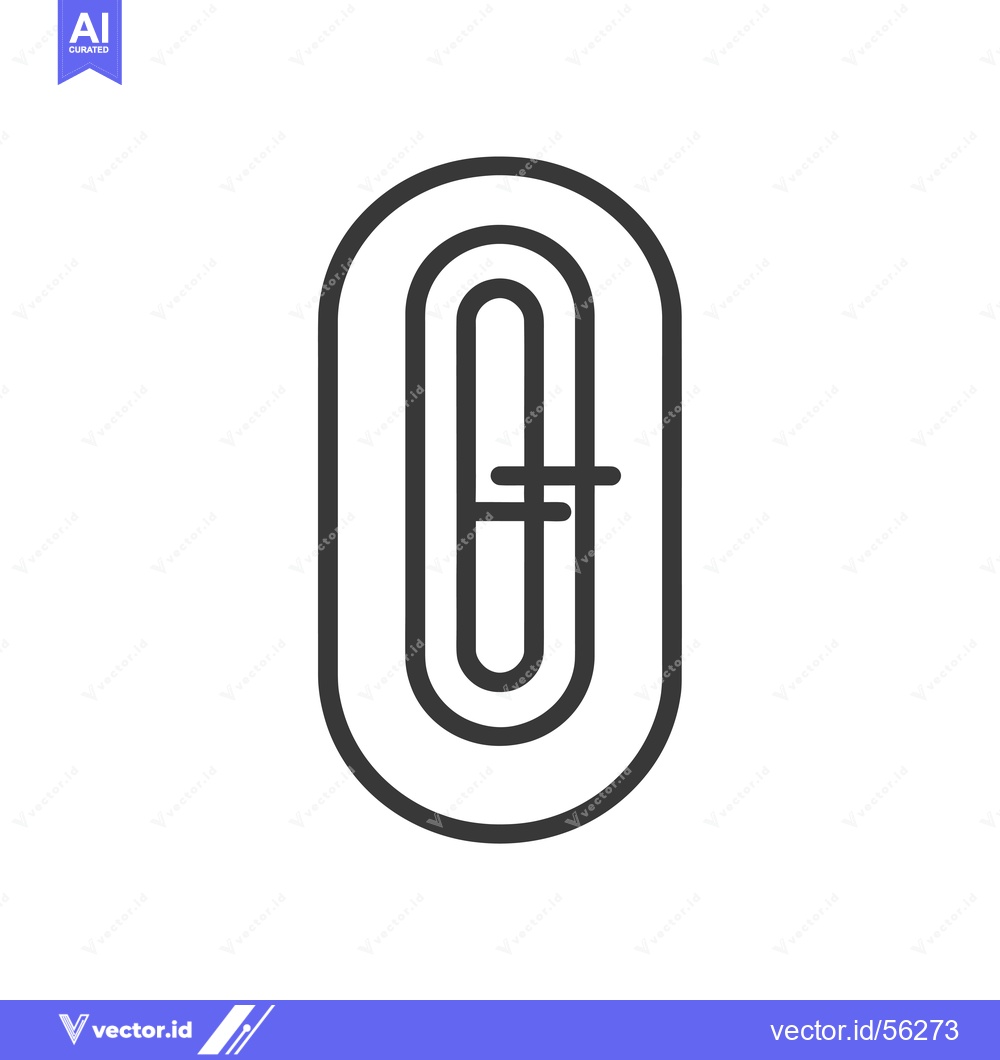 Premium Vector dari Line drawing of an oval racetrack with a finish line