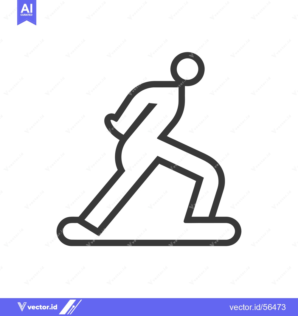Premium Vector dari Line drawing of a person snowboarding