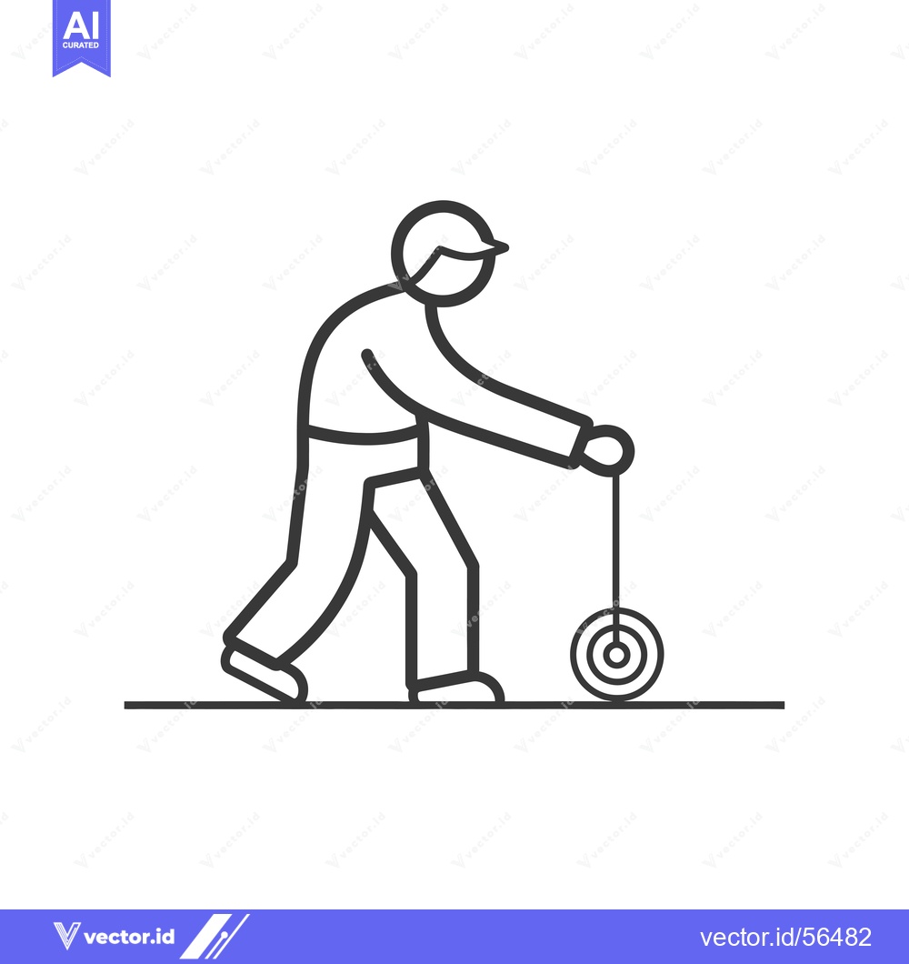 Premium Vector of Line drawing of a person using a rolling walker