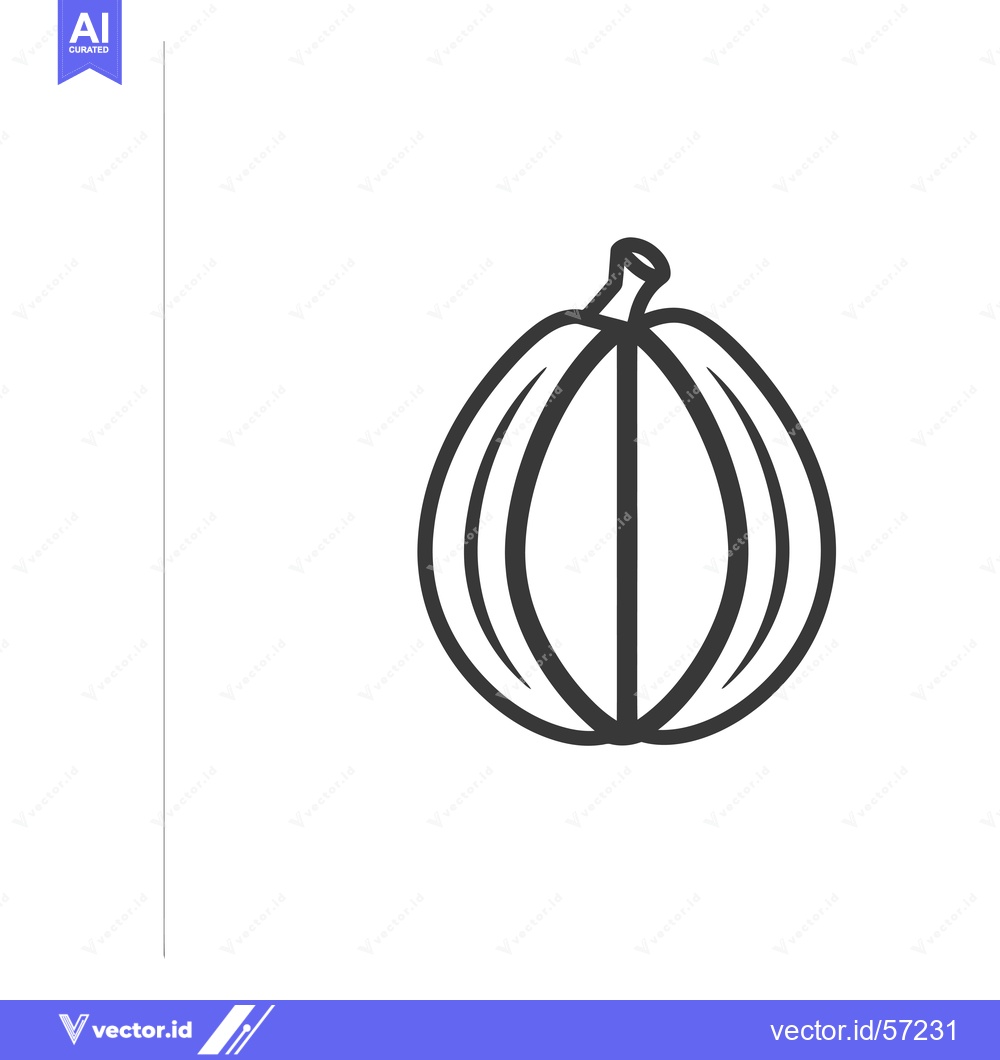 Premium Vector dari Line Drawing of a Whole Cloves Spice