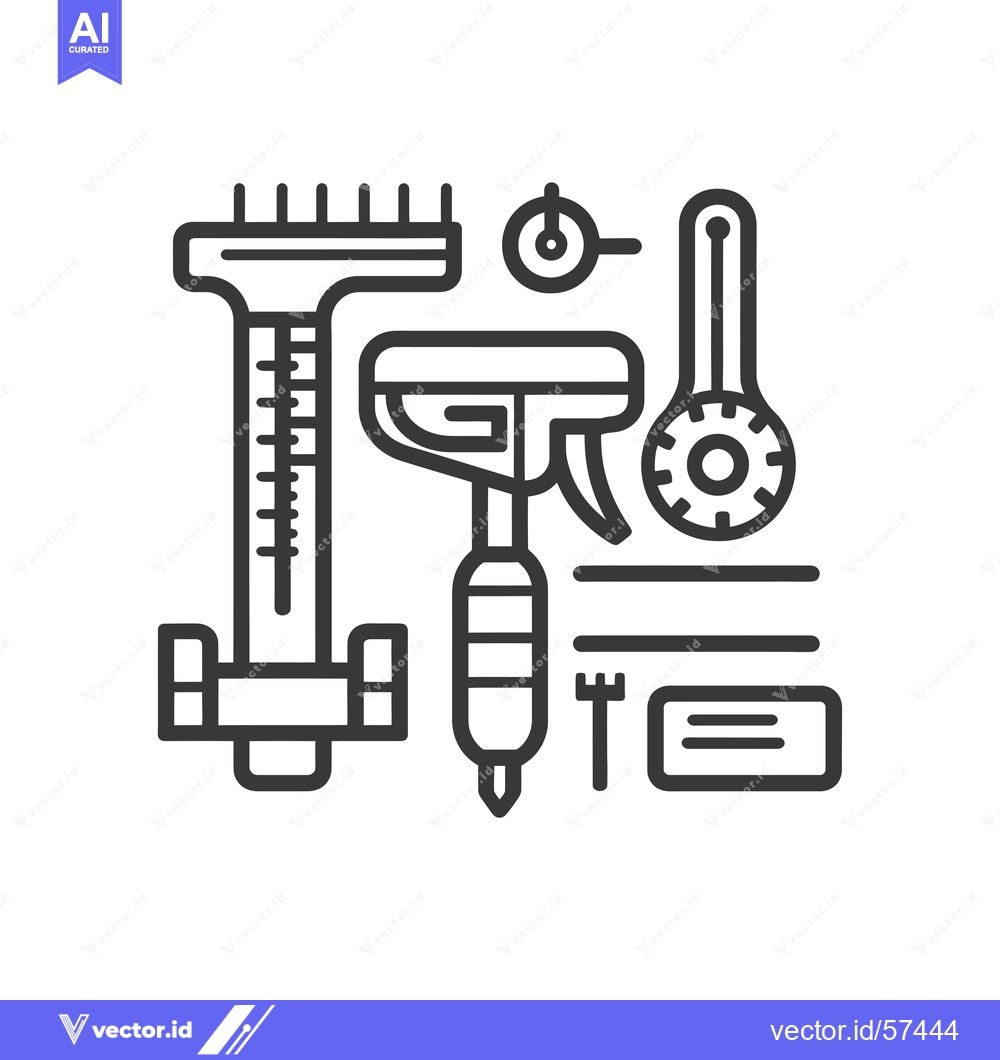 Premium Vector of Line Drawing of Laboratory Equipment and Supplies