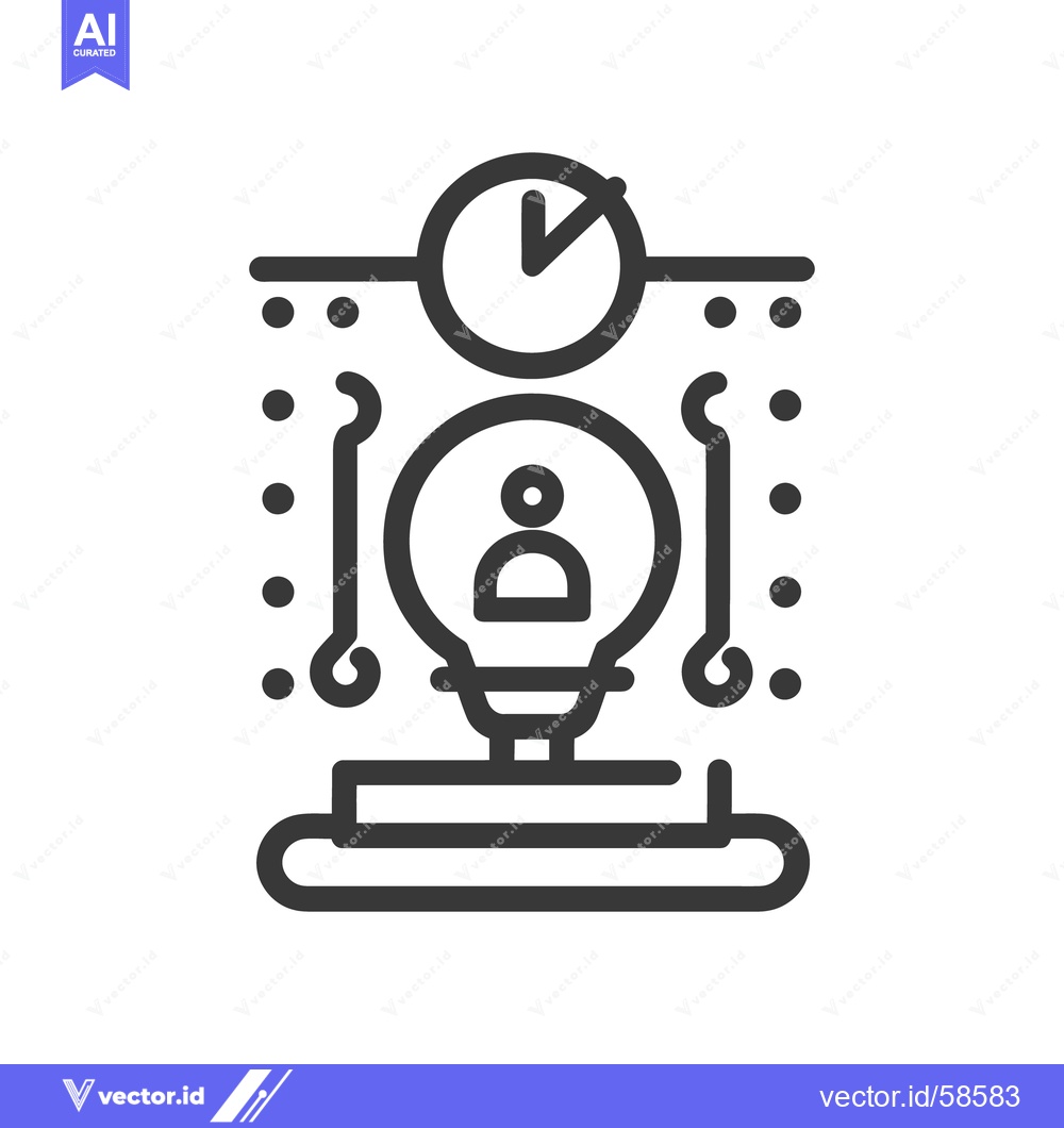 Premium Vector dari A conceptual illustration representing idea generation within a timefr