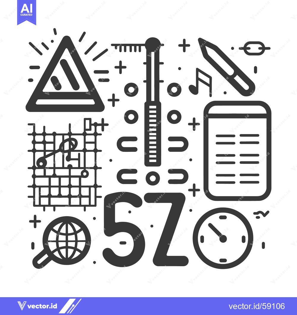 Premium Vector of Various Icons And Symbols Representing Conceptual Ideas In Design