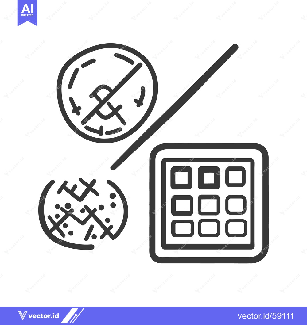 Premium Vector of A diagram with various shapes and diagonal crossing lines
