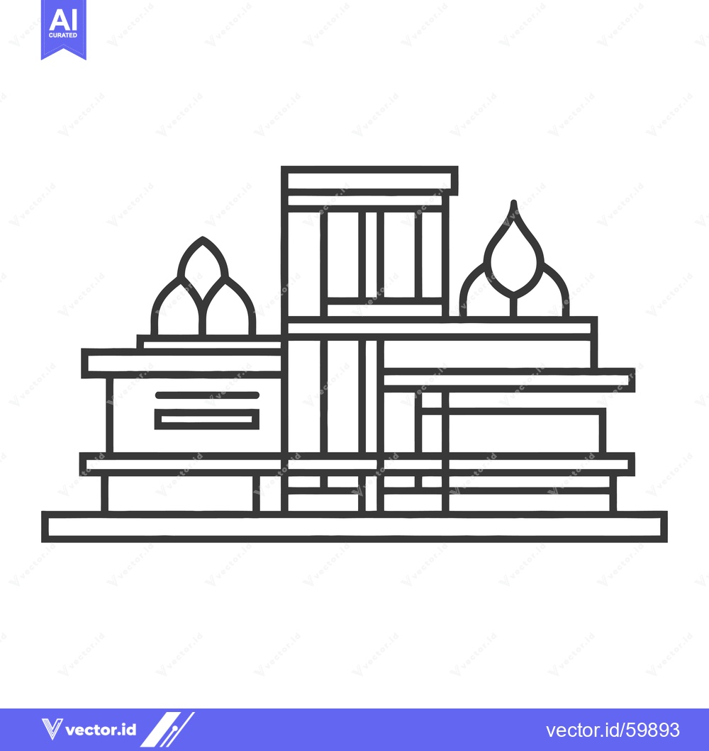 Premium Vector dari Modern Architectural Design Building Illustration