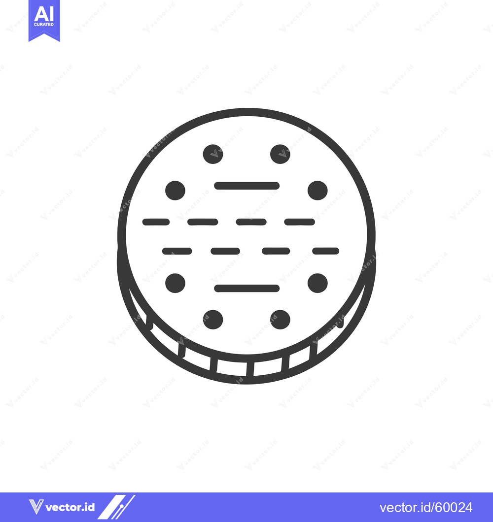 Premium Vector dari Circular Design with Dots and Lines Graphic