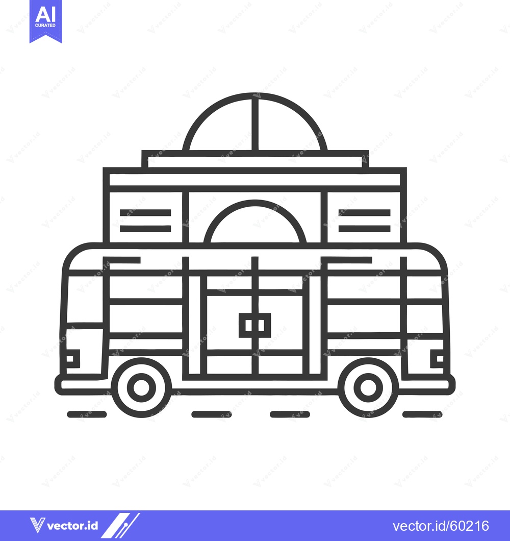 Premium Vector dari Mobile Building Structure Design Concept Illustration