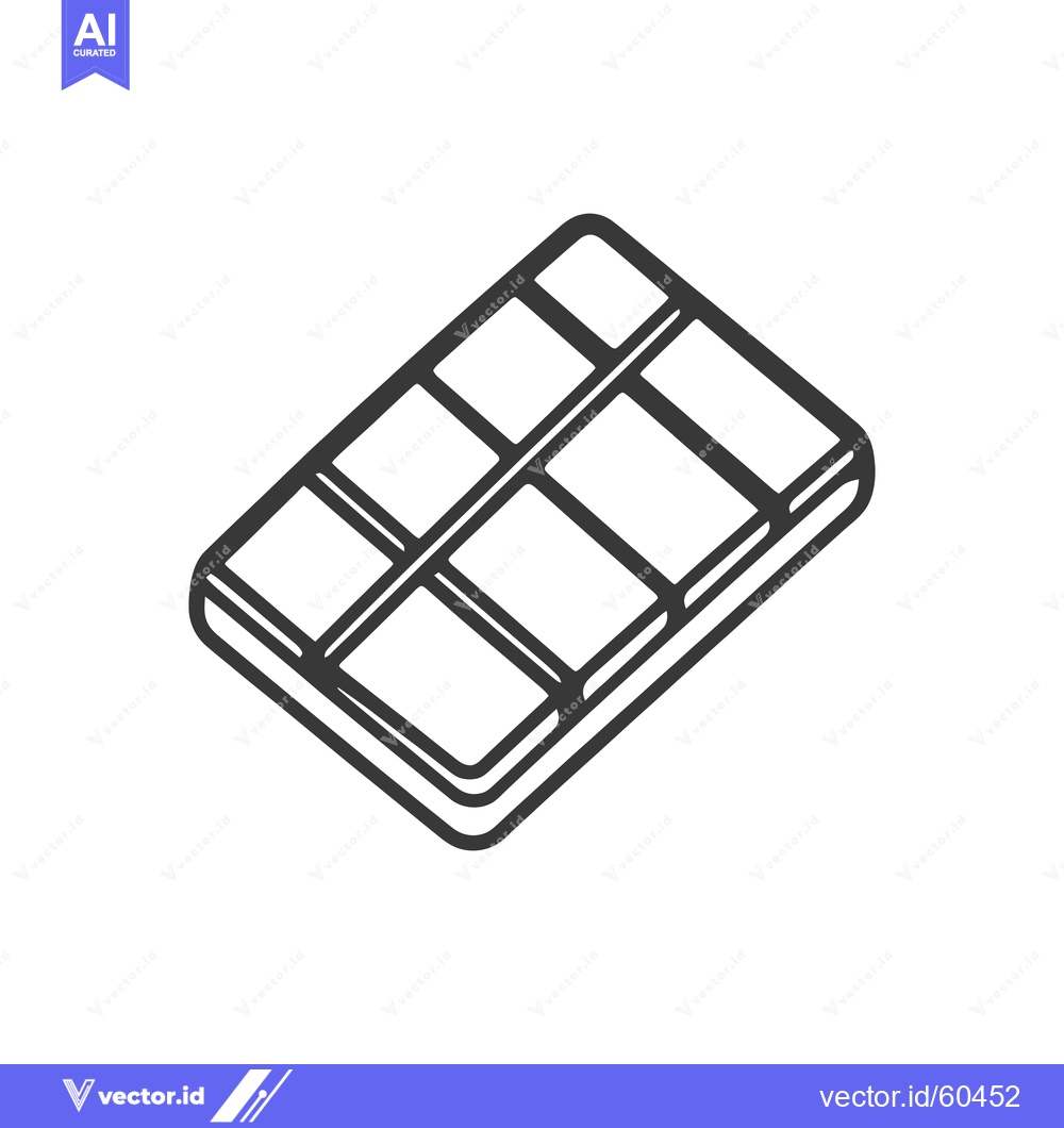 Premium Vector dari Isometric Illustration Of A Chocolate Bar