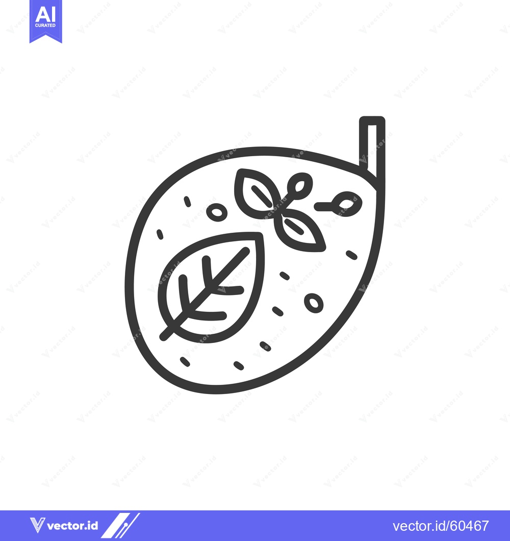 Premium Vector of Herbal Tea Bag Leaves and Stems Illustration