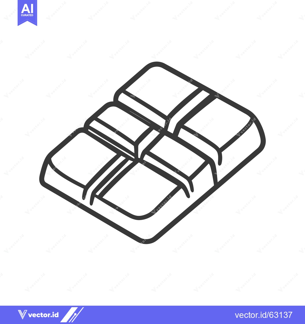 Premium Vector dari A simple black and white illustration of a segmented object