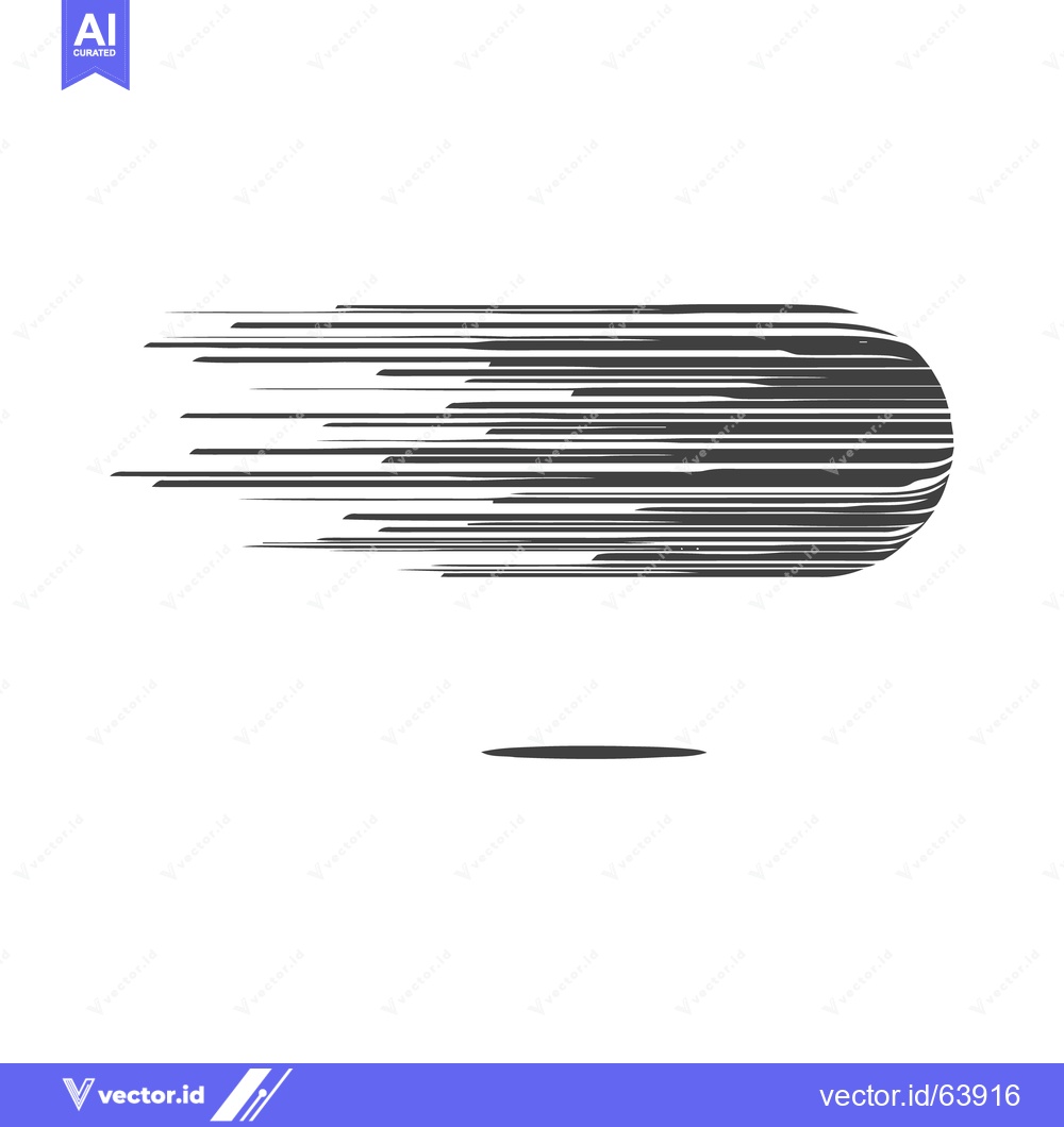 Premium Vector of Dynamic Speed Lines: Abstract Motion Graphic in Black and White