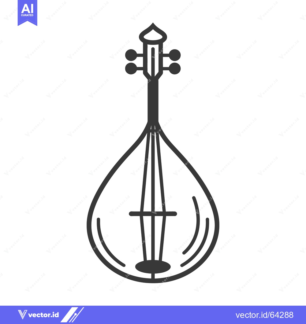 Premium Vector dari A detailed illustration representing an instrument used for music play