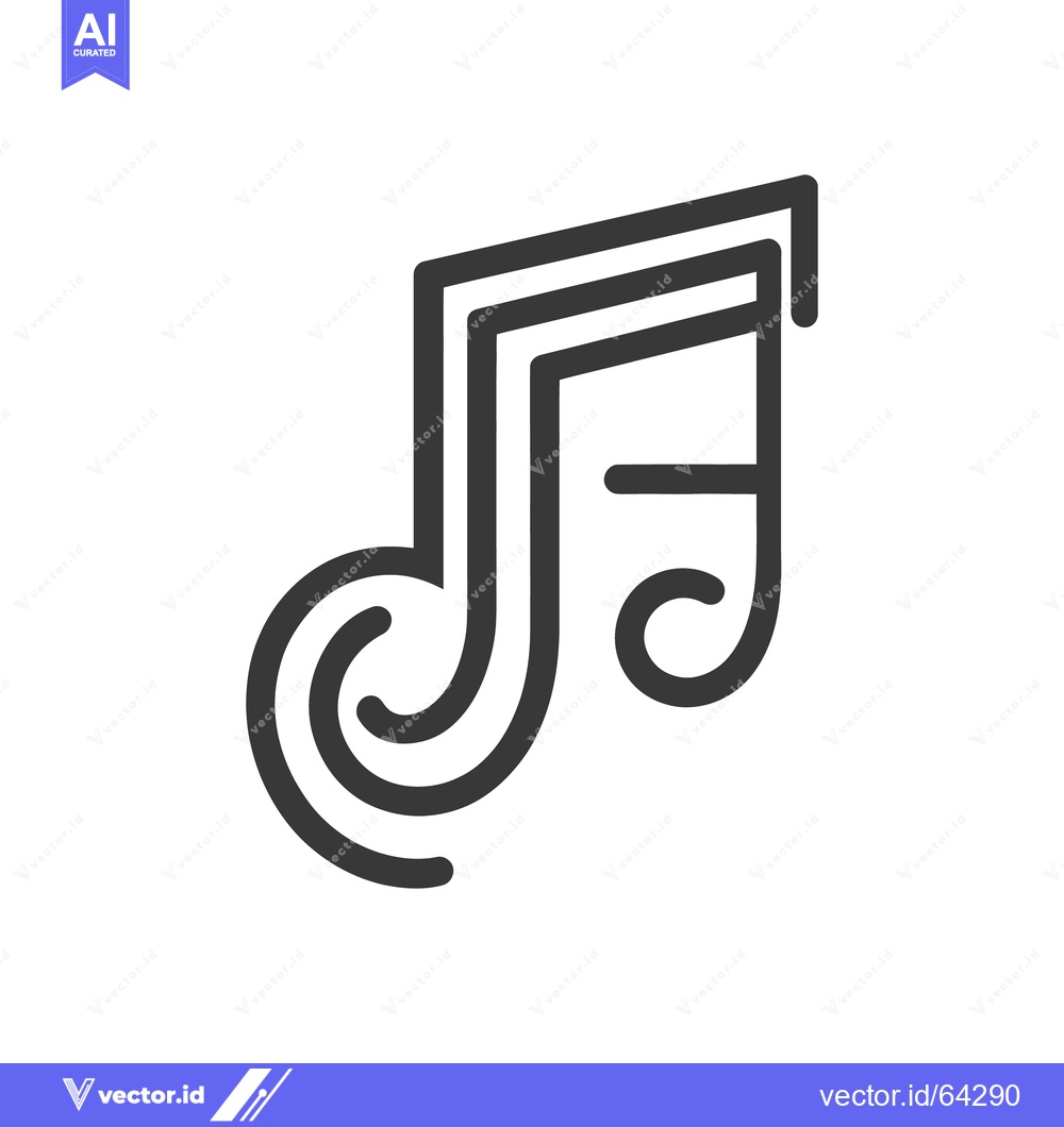Premium Vector of An abstract grayscale illustration depicting multiple stacked musical