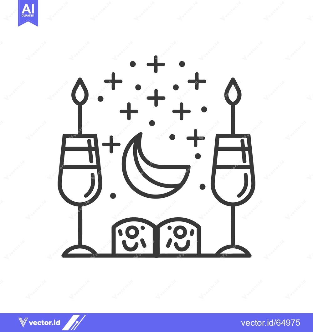 Premium Vector dari Black and white illustration of a romantic celebratory scene
