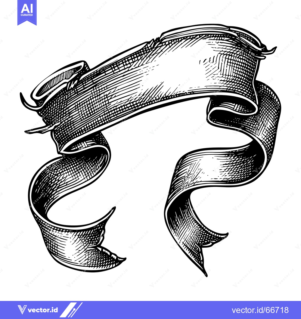 Premium Vector dari Hand-Drawn Vintage Banner with Torn Edges