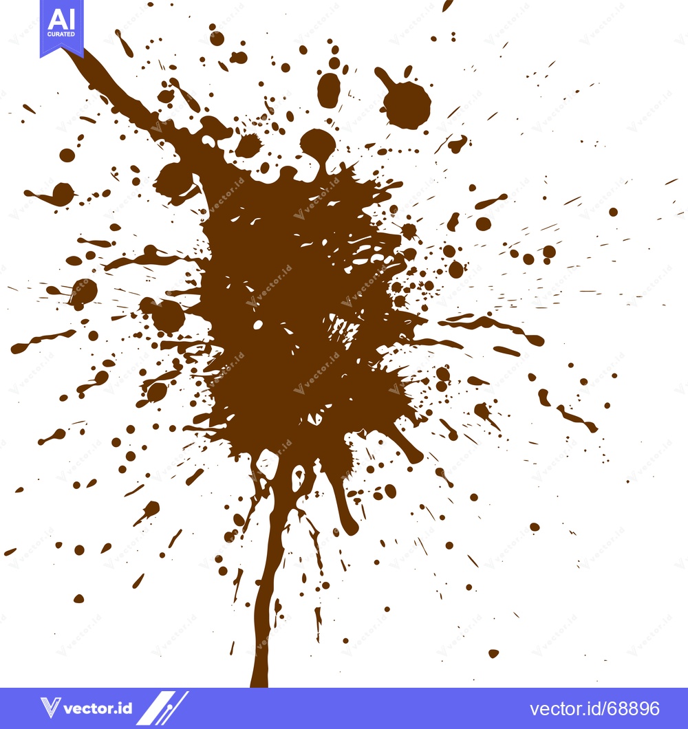 Premium Vector dari Brown Mud Splatter Abstract Background.