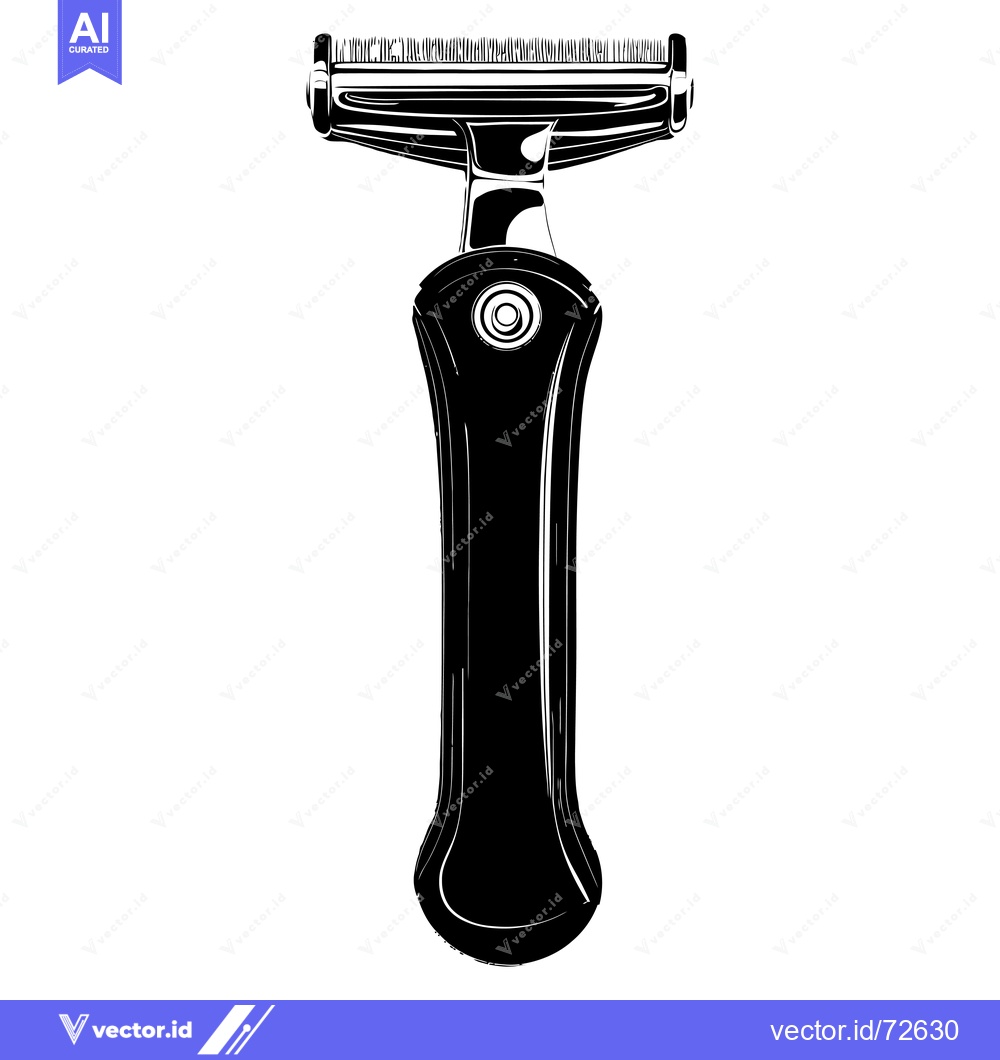 Premium Vector dari Black and White Illustration of a Kitchen Peeler