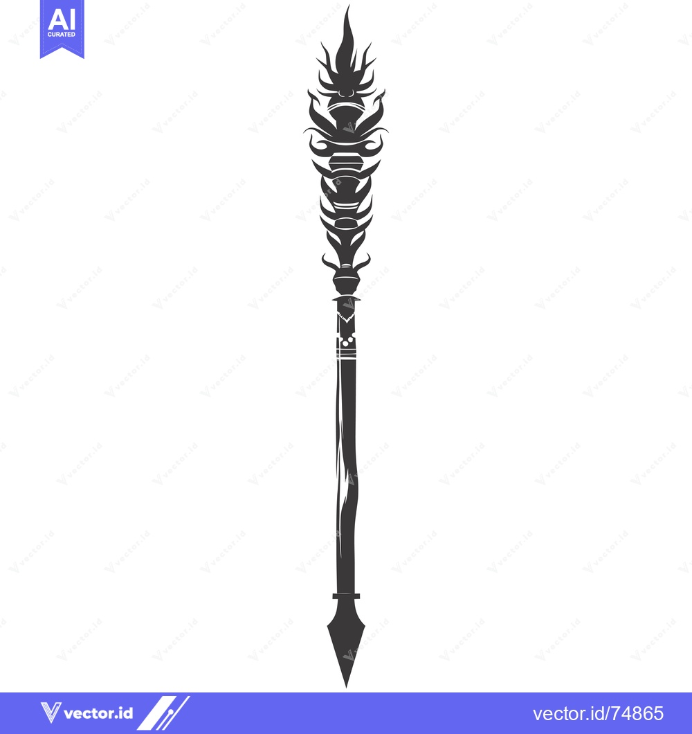 Premium Vector dari Ornate Black and White Arrow Design