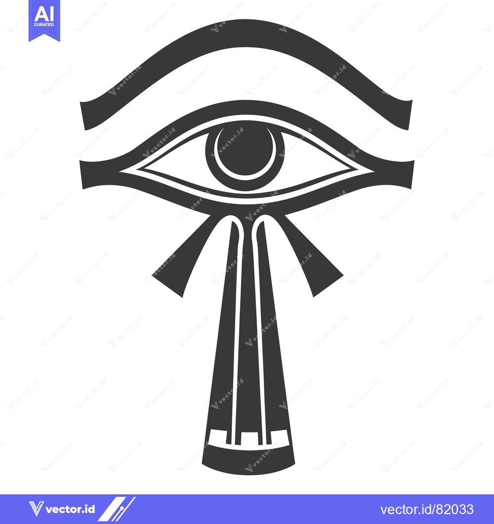 Premium Vector dari The Eye of Horus, an Ancient Egyptian Symbol
