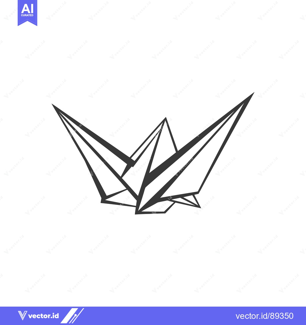 Premium Vector of Geometric illustration of a three dimensional abstract shape with edge
