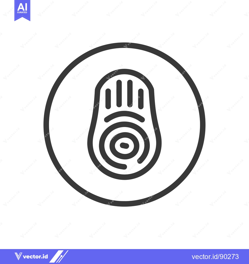 Premium Vector dari Outline Icon of a Circular Target with a Bullseye