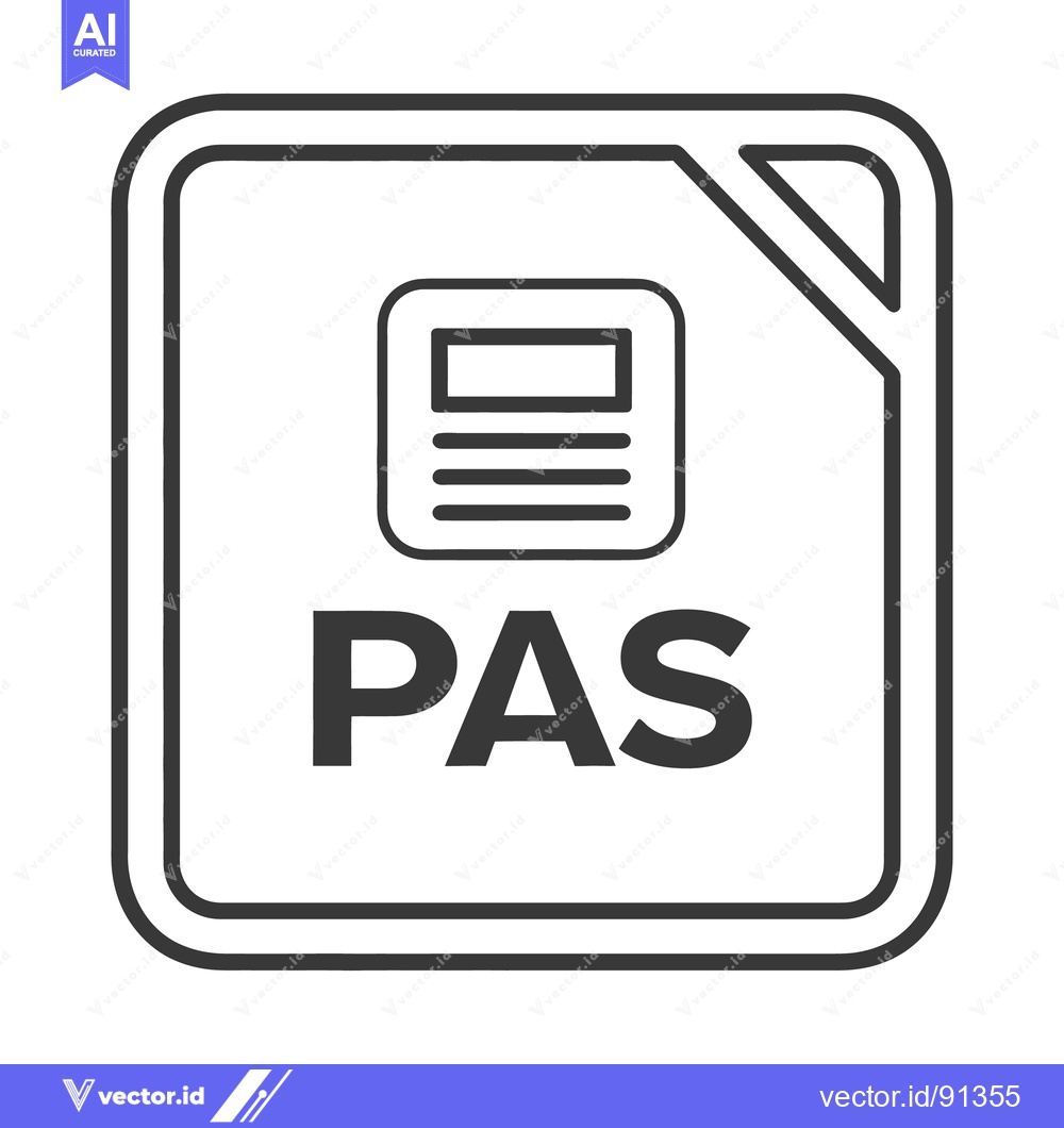 Premium Vector dari Square Outline Depicting Document Icon with Three Capital Letters Insi