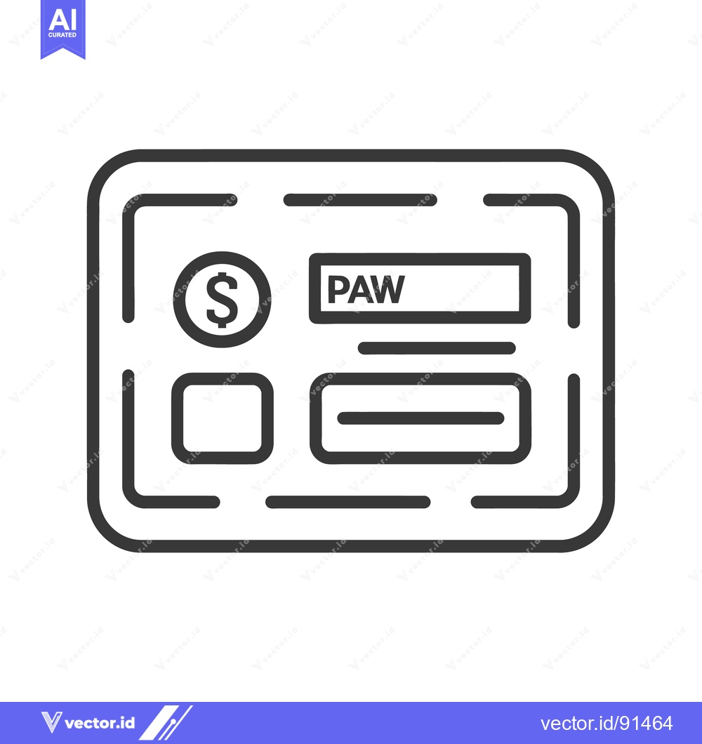 Premium Vector dari Illustration showing a financial card with various informational secti