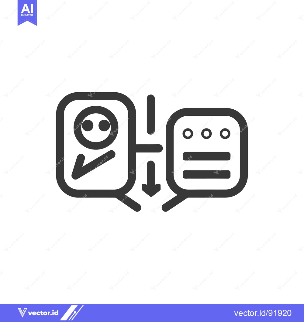 Premium Vector of Person Sharing Information with Document in Speech Bubbles