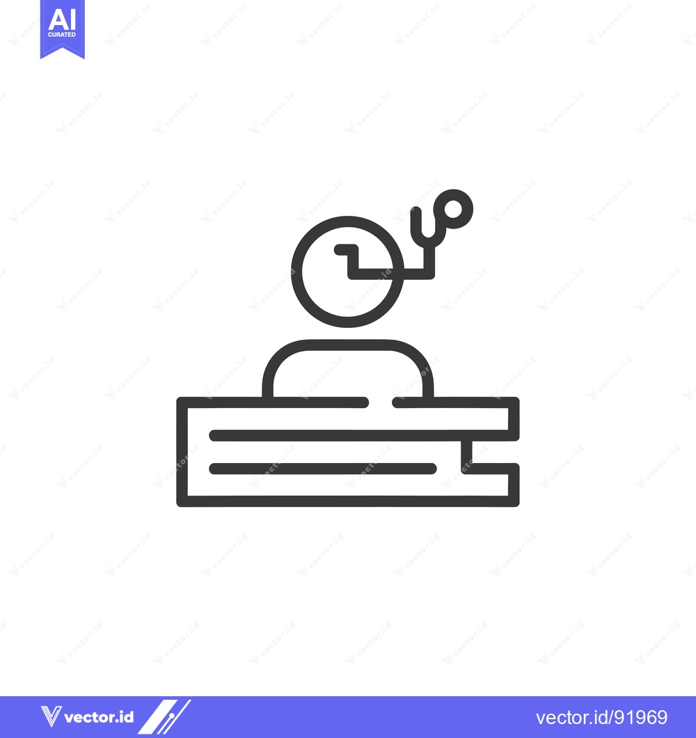 Premium Vector dari Person with a Thinking Bubble and a Book