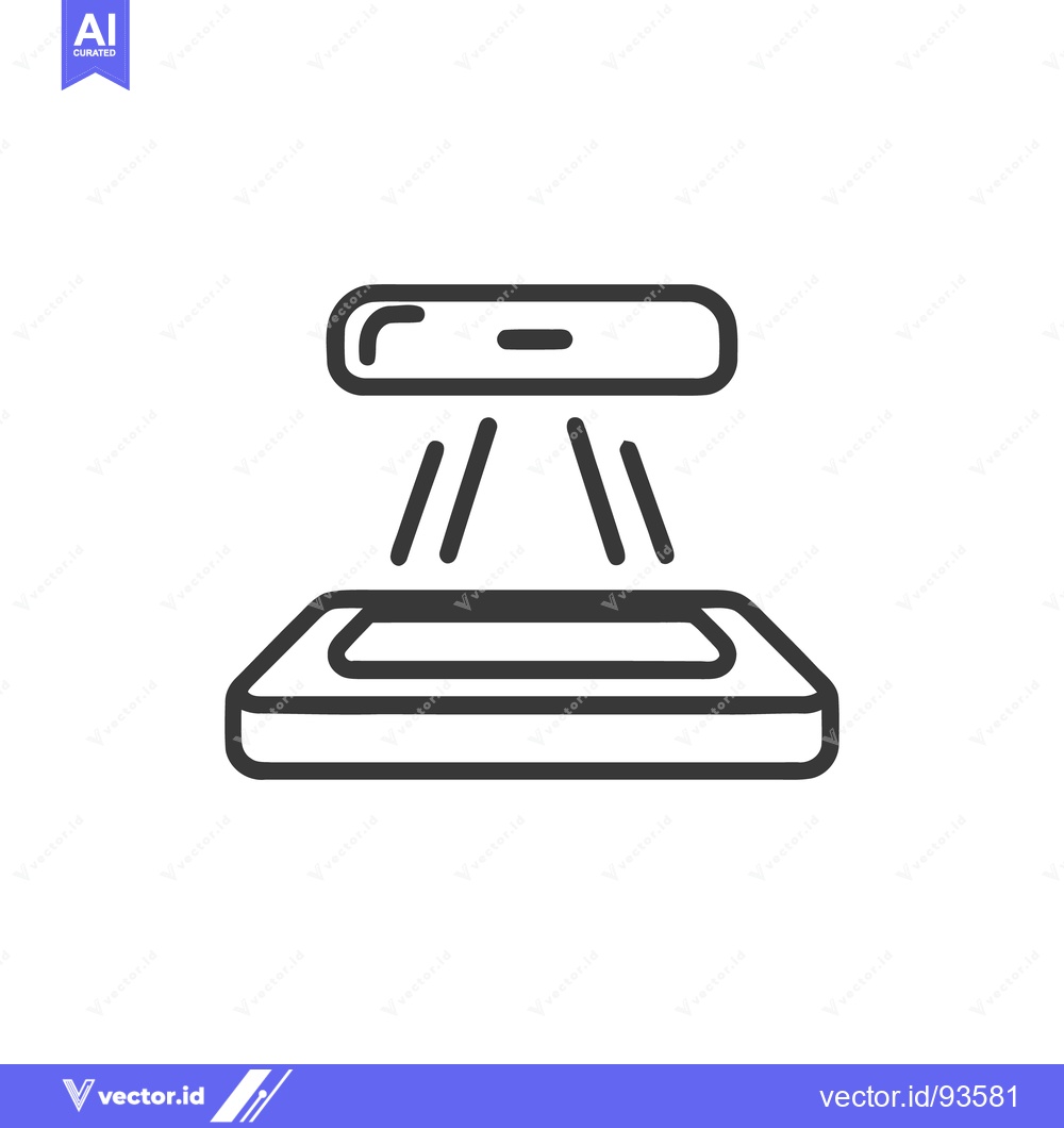 Premium Vector dari UFO Abduction Icon: Minimalist Black and White Alien Encounter Symbol