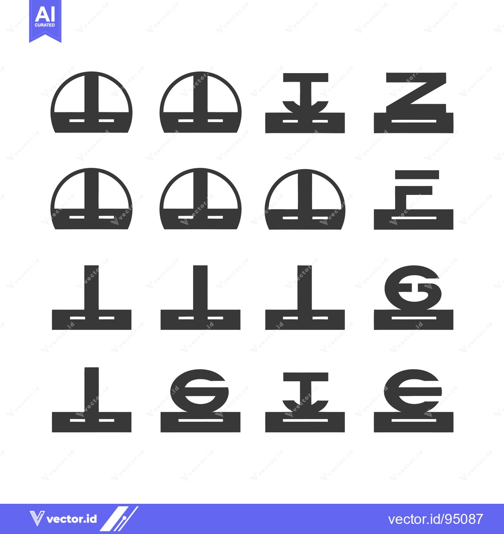 Premium Vector dari Set of currency symbols in black and white
