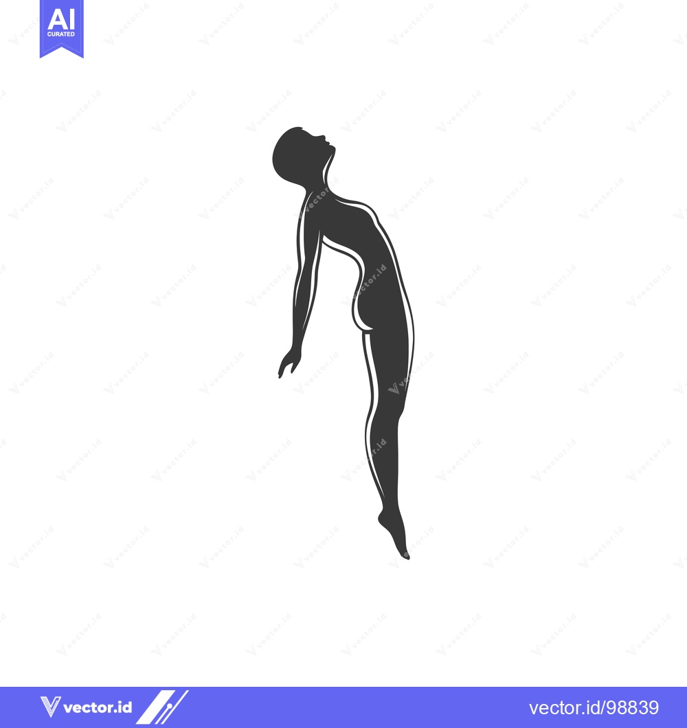 Premium Vector dari Silhouette of a Person Reaching Upwards