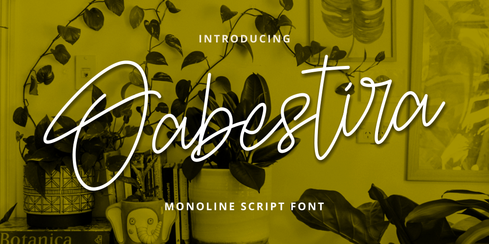 Oabestira Font – pratinjau slide 2