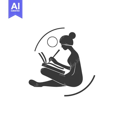 Aset premium populer: Silhouette of a Woman Writing in a Notebook