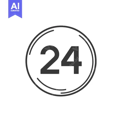 Twenty Four Hour Service Icon