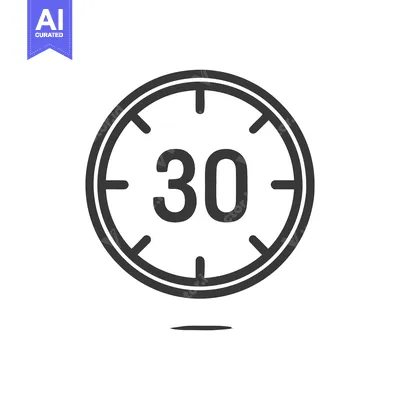 30Fps Select Icon Line Art Icon  36