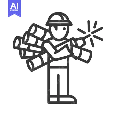 Aset premium populer: Construction Foreman with Rolled Blueprints, Pointing with a Spark, Mi