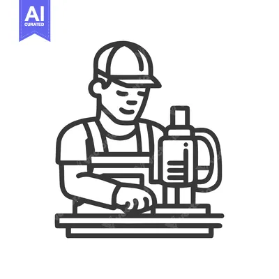 Aset premium populer: Skilled Seamster or Tailor Operating a Sewing Machine - Minimalist Lin