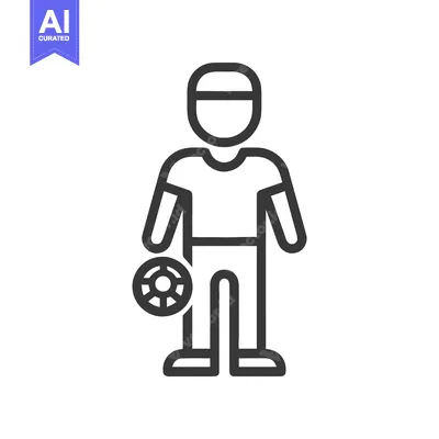 Popular premium asset: Minimalist Outline Icon of a Driver Holding a Steering Wheel, Represen