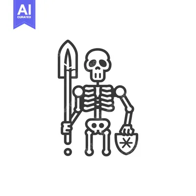 Popular premium asset: Skeleton Holding a Sword and Shield
