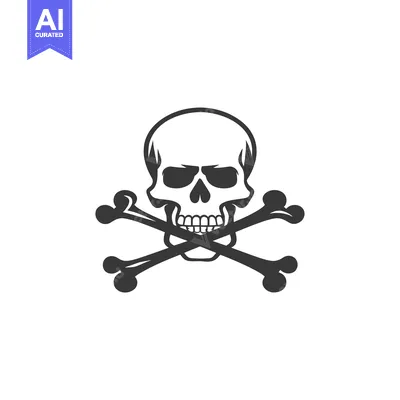 Aset premium populer: Skull and Crossbones Symbol